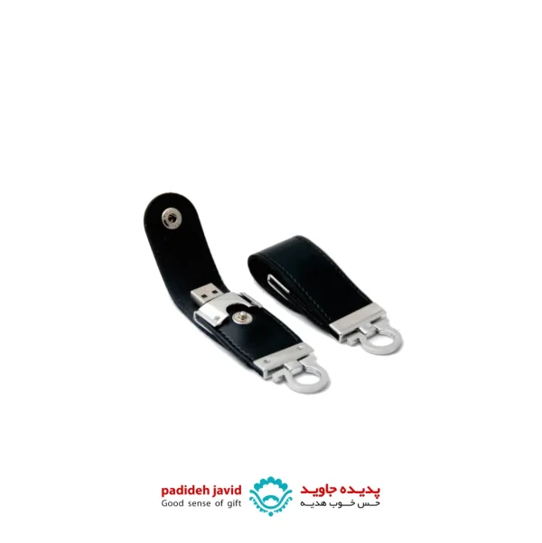 فلش مموری چرمی MU0370 رنگ مشکی