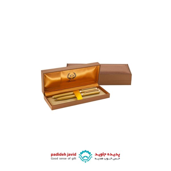 ست خودکار و خودنویس ایپلمات مدل لرد طلایی Lord Iplomat